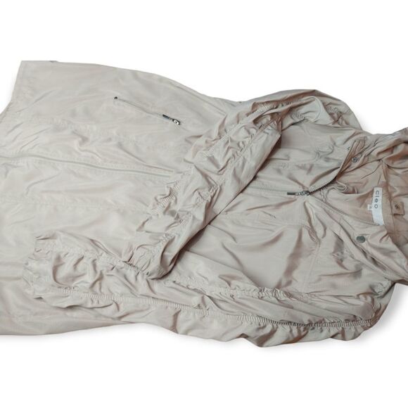 🌼4/$30 Cleo Lightweight Beige Spring Jacket XLarge - Picture 9 of 12